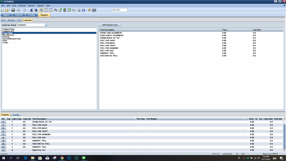 Mitchell UltraMate Collision Estimating System