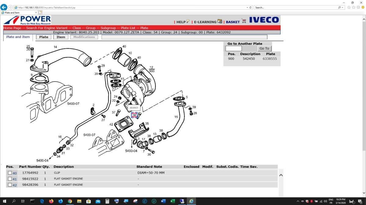 Iveco Power Parts Catalog