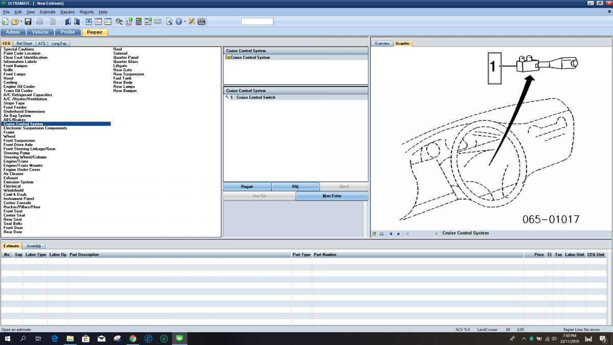 Mitchell UltraMate Collision Estimating System