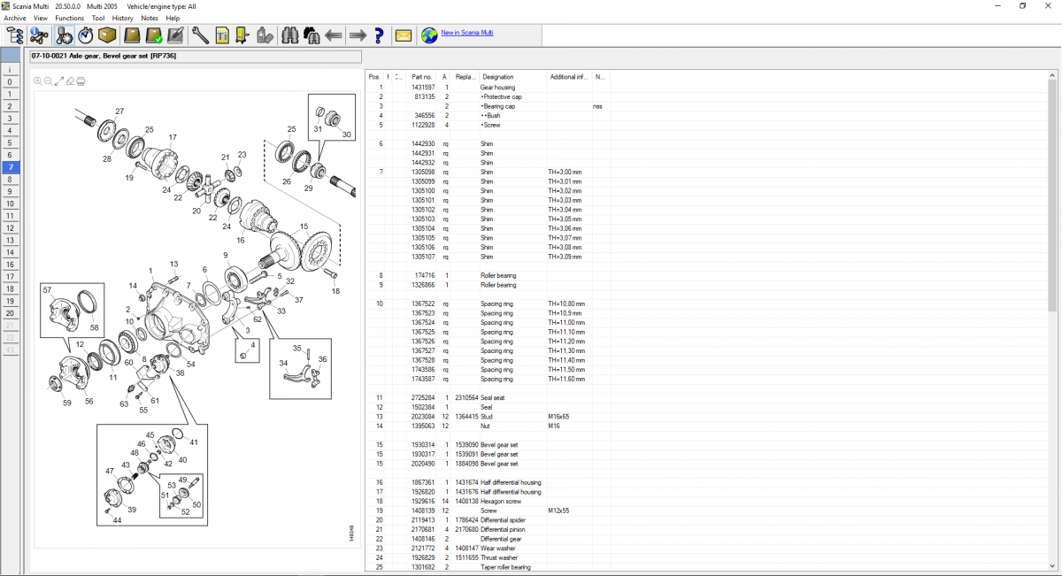 Scania Multi Parts Catalog