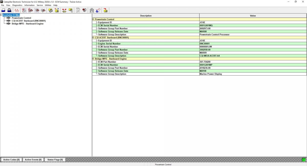 Caterpillar Electronic Technician Software For Military