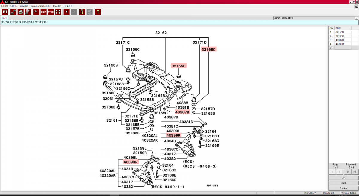 mitsubishi parts catalog