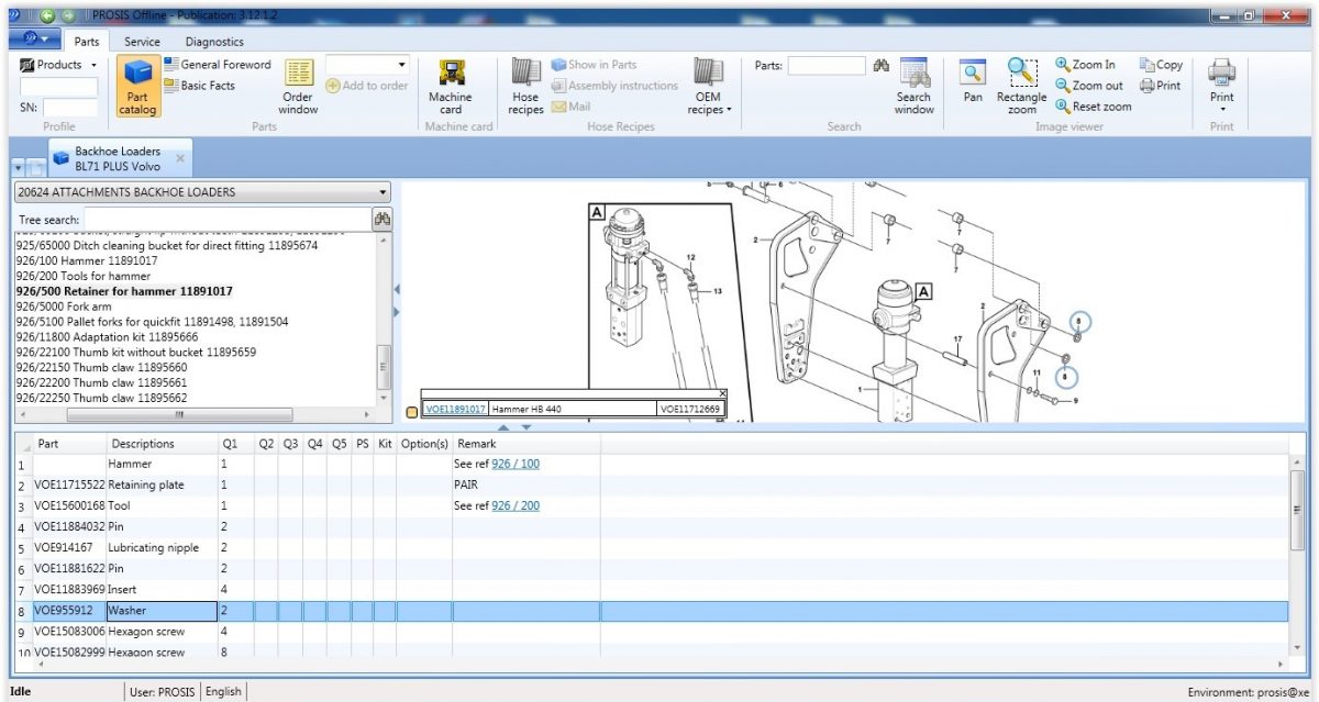 Volvo PROSIS Software