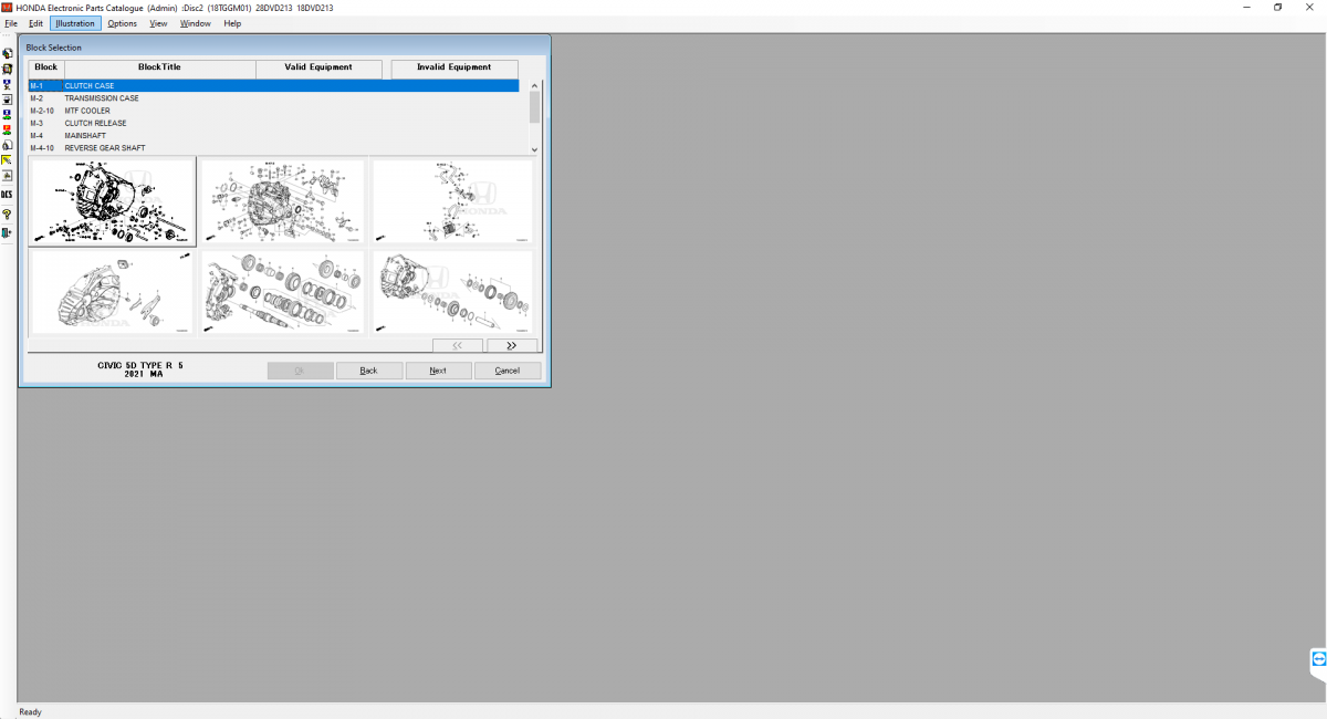 Honda 2021 Elactronic Parts Catalog EPC Genaral Market