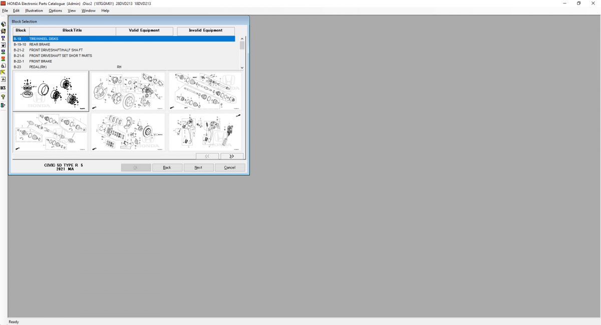 Honda 2021 Elactronic Parts Catalog EPC Genaral Market