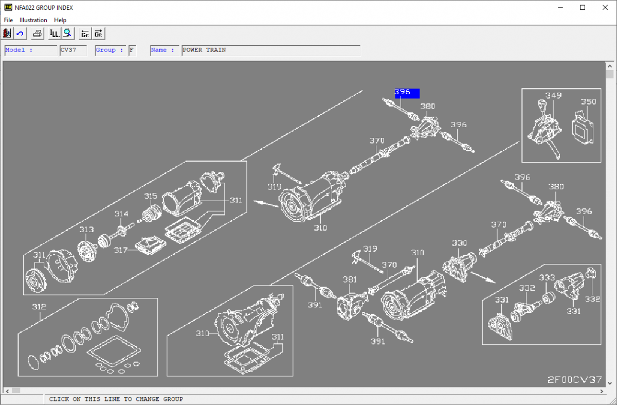 Nissan Infiniti Electronic Parts Catalog EPC