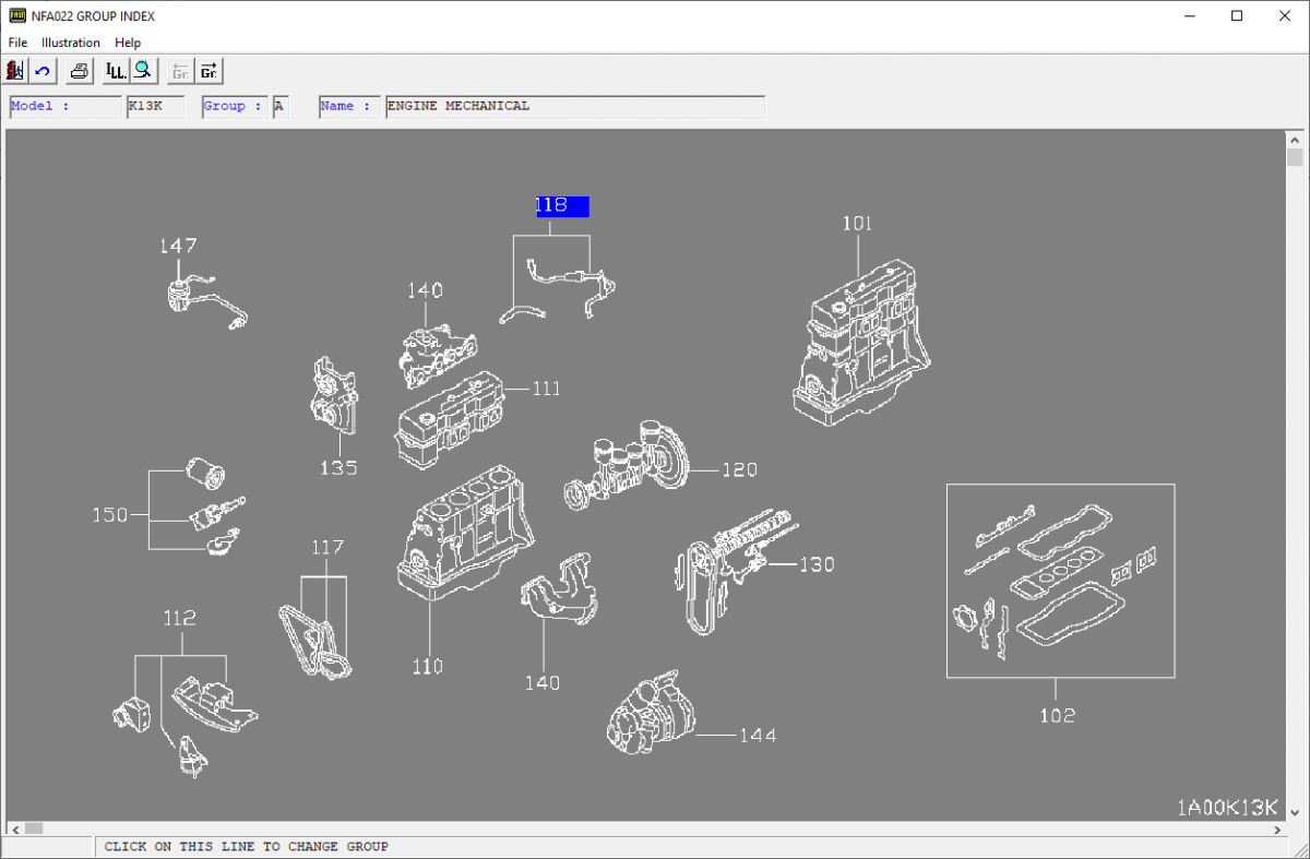 Nissan Infiniti Electronic Parts Catalog EPC