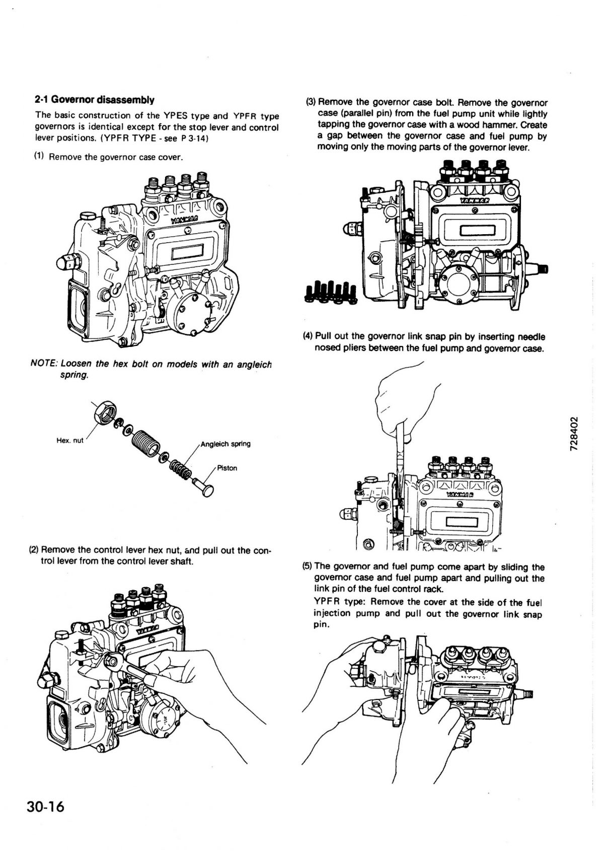 Komatsu Diesel Engine Workshop Repair Manual for (72-275-278-184-2) Series Engines