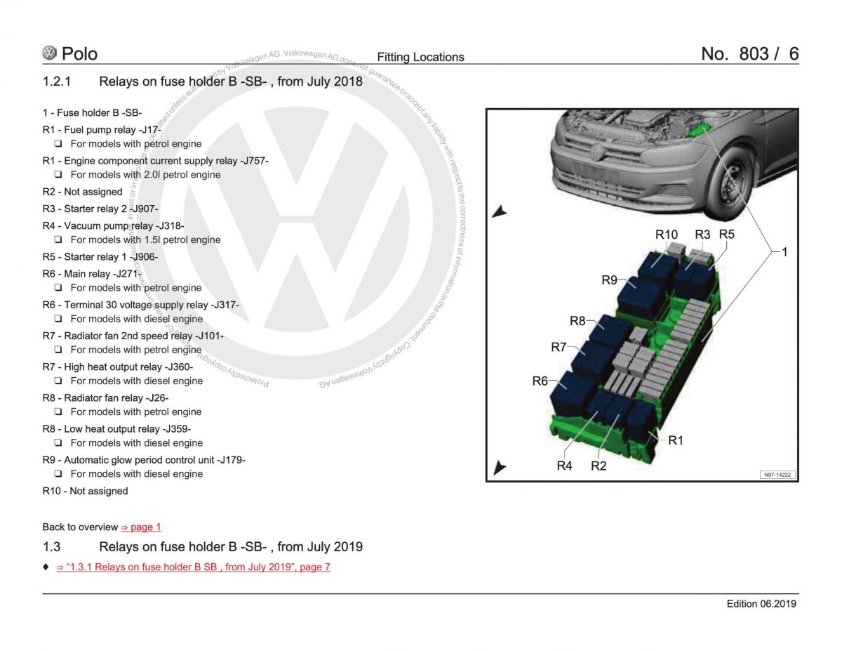 VW-Polo-AW-BZ-Fuse-Assignment-OEM-Electrical-Wiring-Diagram