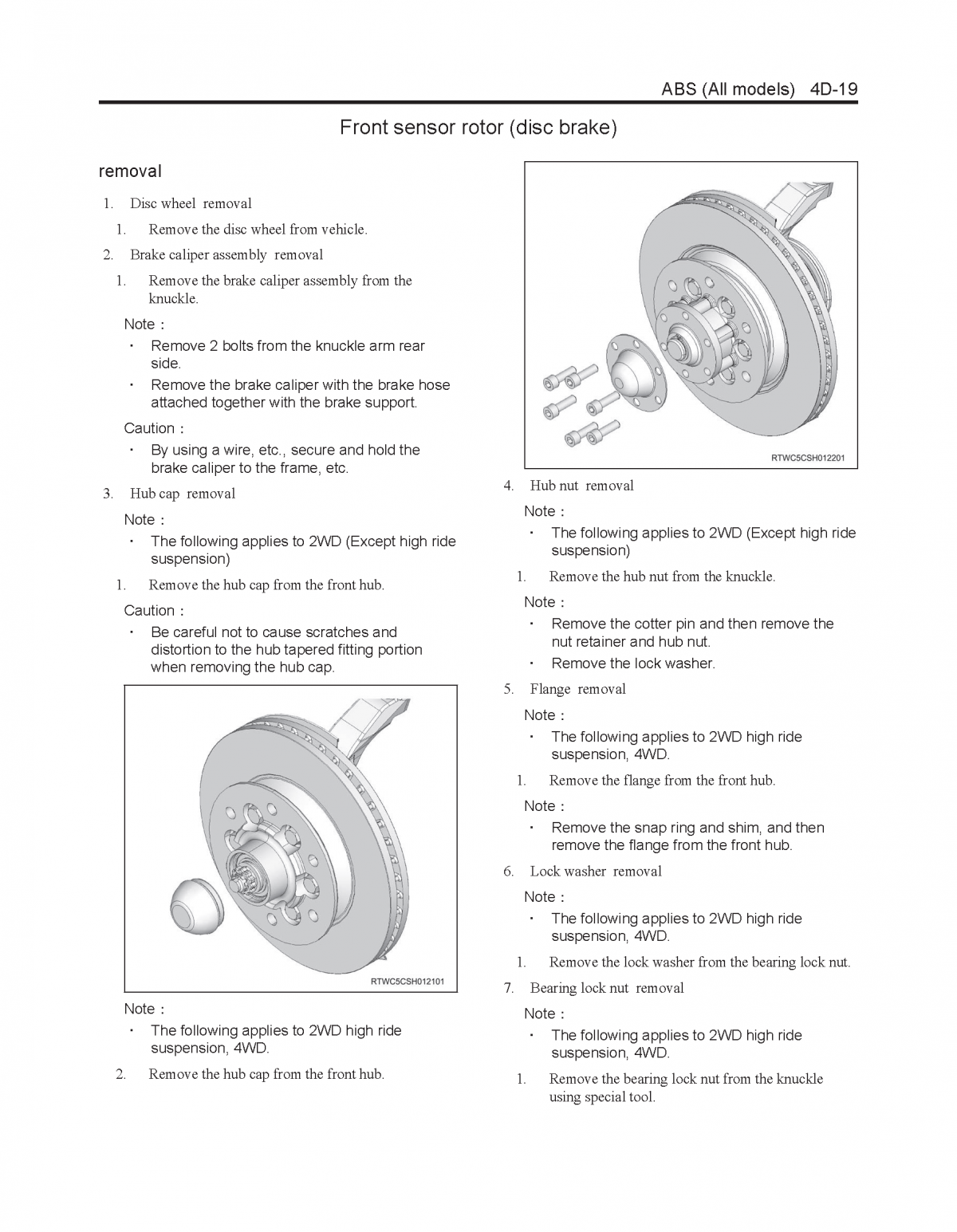 Isuzu D-MAX (TFR-TFS) Full OEM Workshop Repair Manuals, Wiring Diagram & Parts Catalog