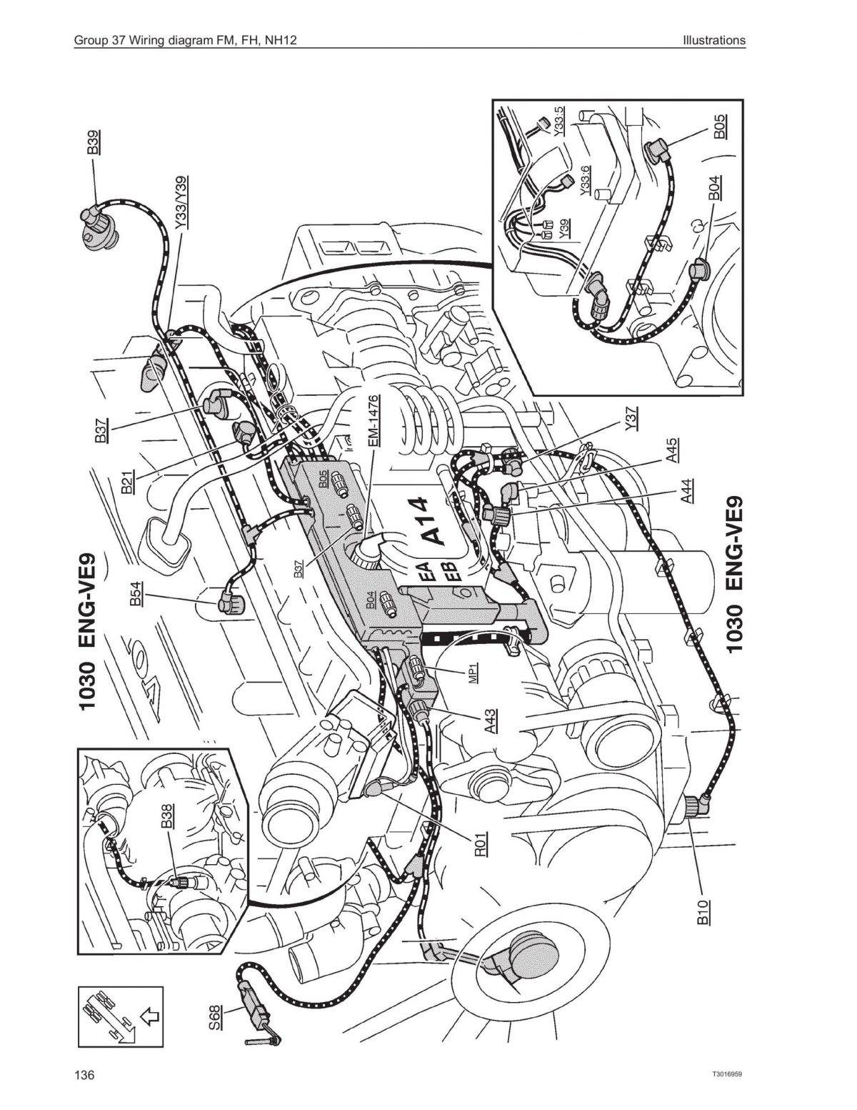 Volvo Truck FM FH NH12 Series Electrical Wiring Diagram Service Manual