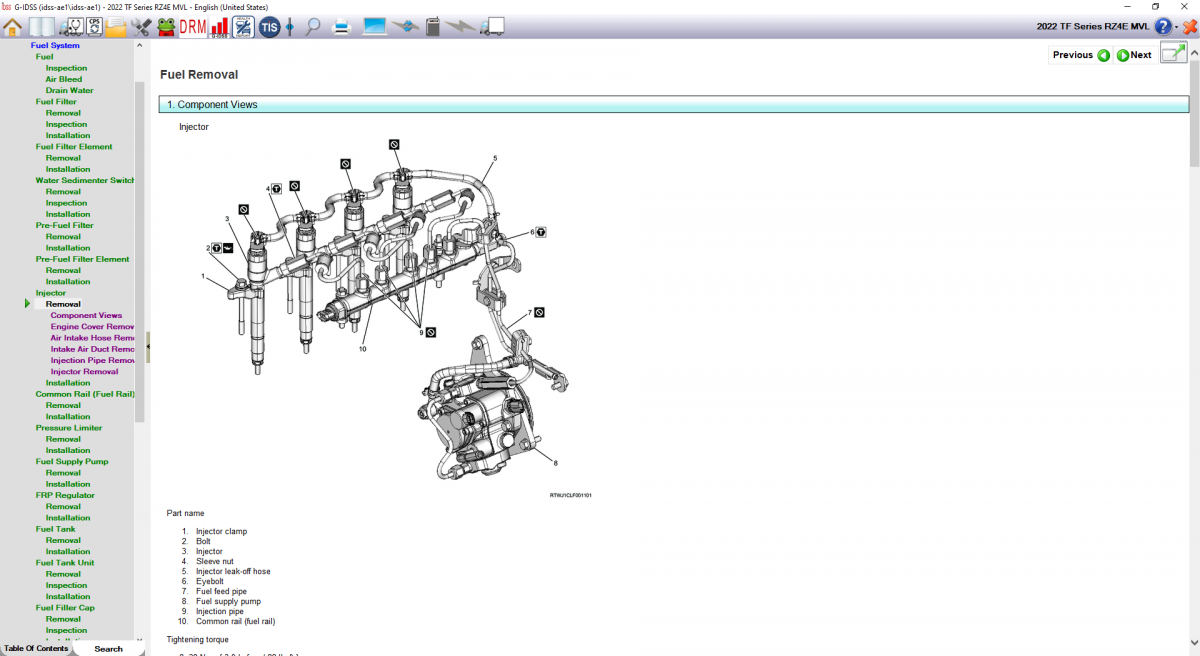 Global Isuzu Diagnostic Service System (G-IDSS) Software 3.2023 Release For Isuzu General Market