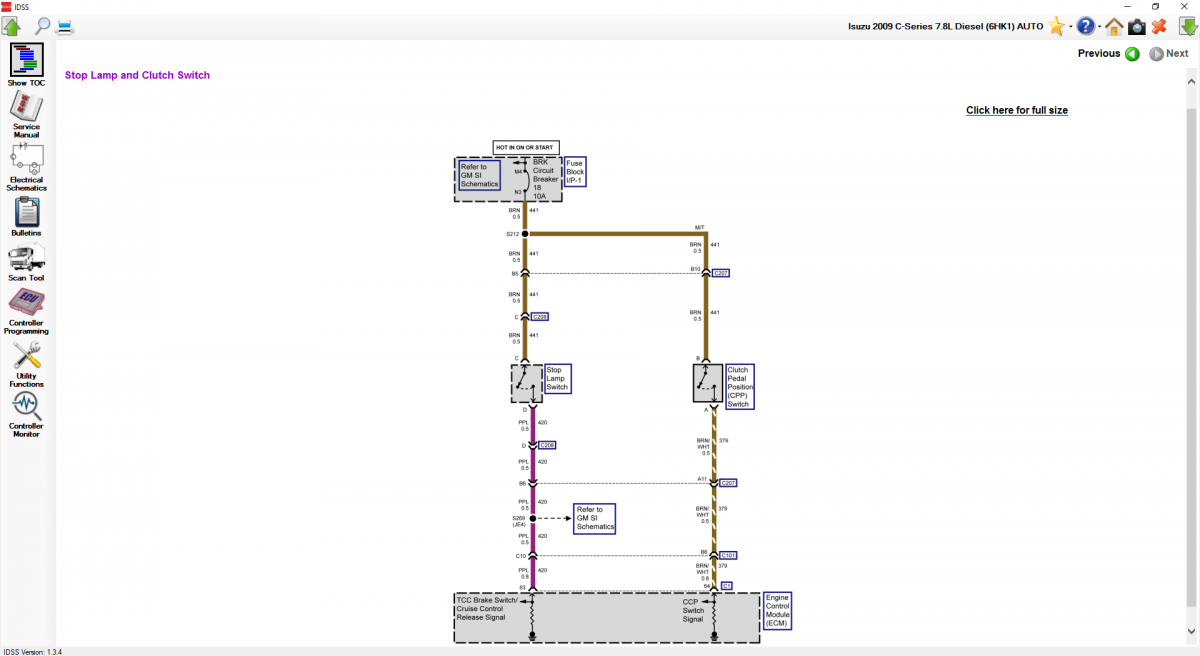 Isuzu Diagnostic Service System (US-IDSS) Software 2.2023 Release For Isuzu North America Market