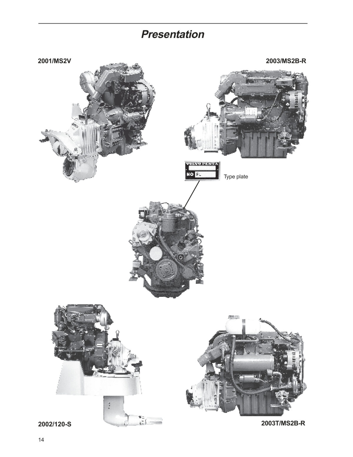 Volvo Penta Marine & Industrial Engine Unit (2001, 2002, 2003, 2003T) Workshop Manual