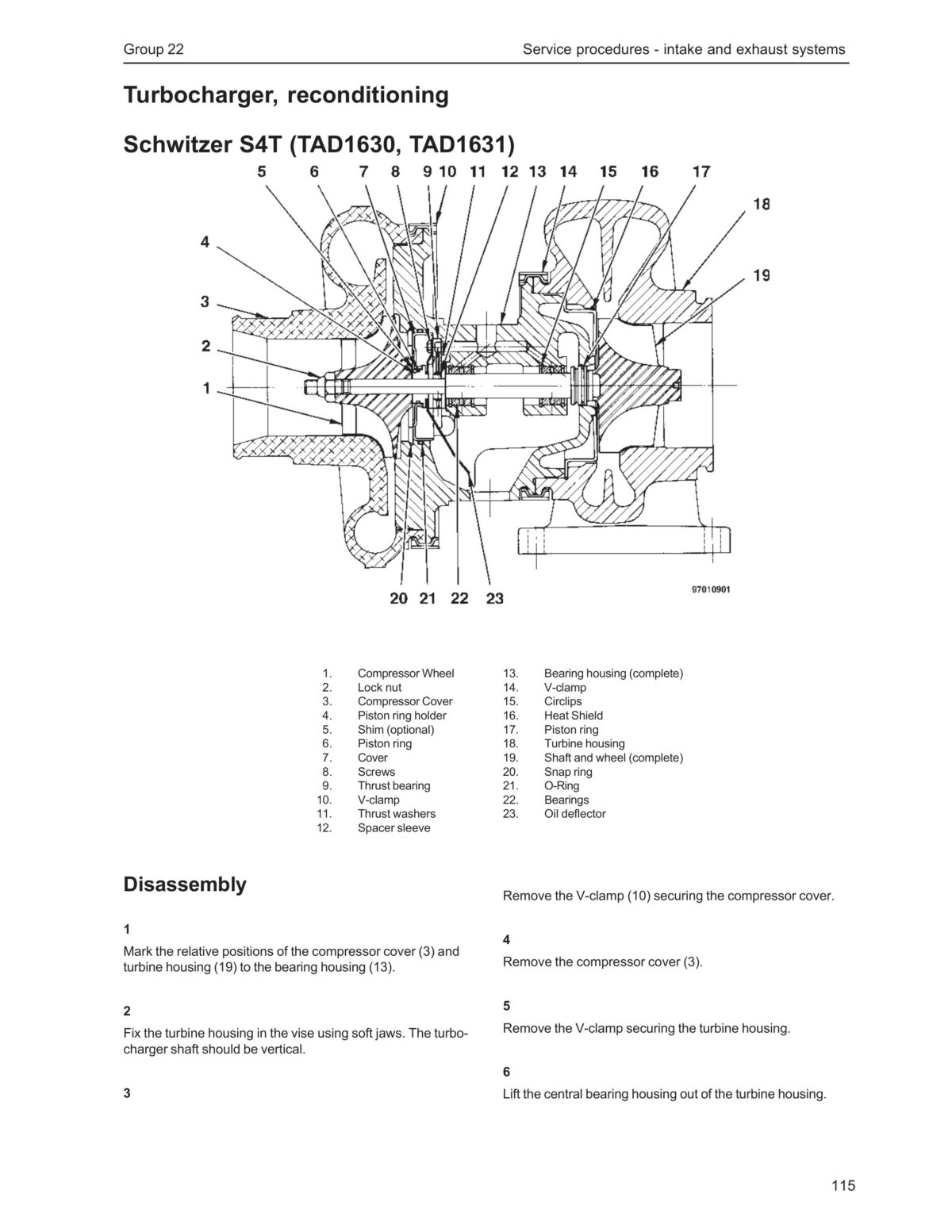 Volvo Penta Marine & Industrial (TAD1630G-GE-P-V, TAD1631G-GE, TID162AP, TWD1620G-GH, TWD1630G-GE-P-V, TD164KAE) Workshop Manual