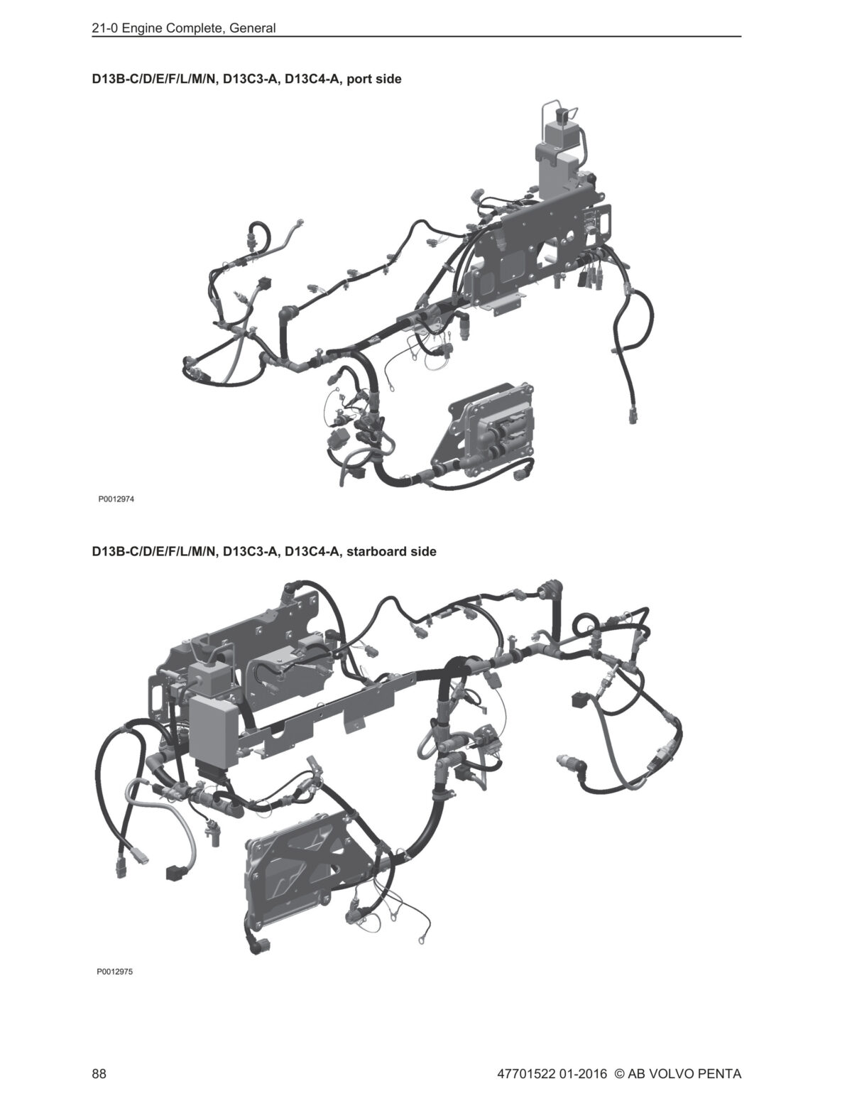 Volvo Penta Marine Engines (D13 Group 20-26) Workshop Manual