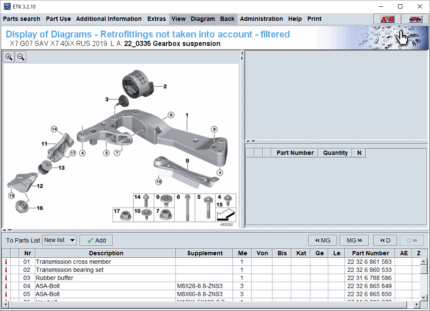 BMW ETK Electronic Catalog: Comprehensive Spare Parts Guide for BMW, Rolls-Royce & MINI