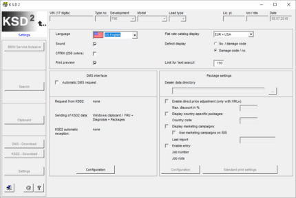 BMW KSD Commercial Service Data Software