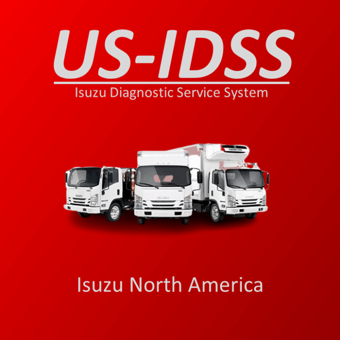 Isuzu US-IDSS Official Diagnostic Software for North American Isuzu Trucks